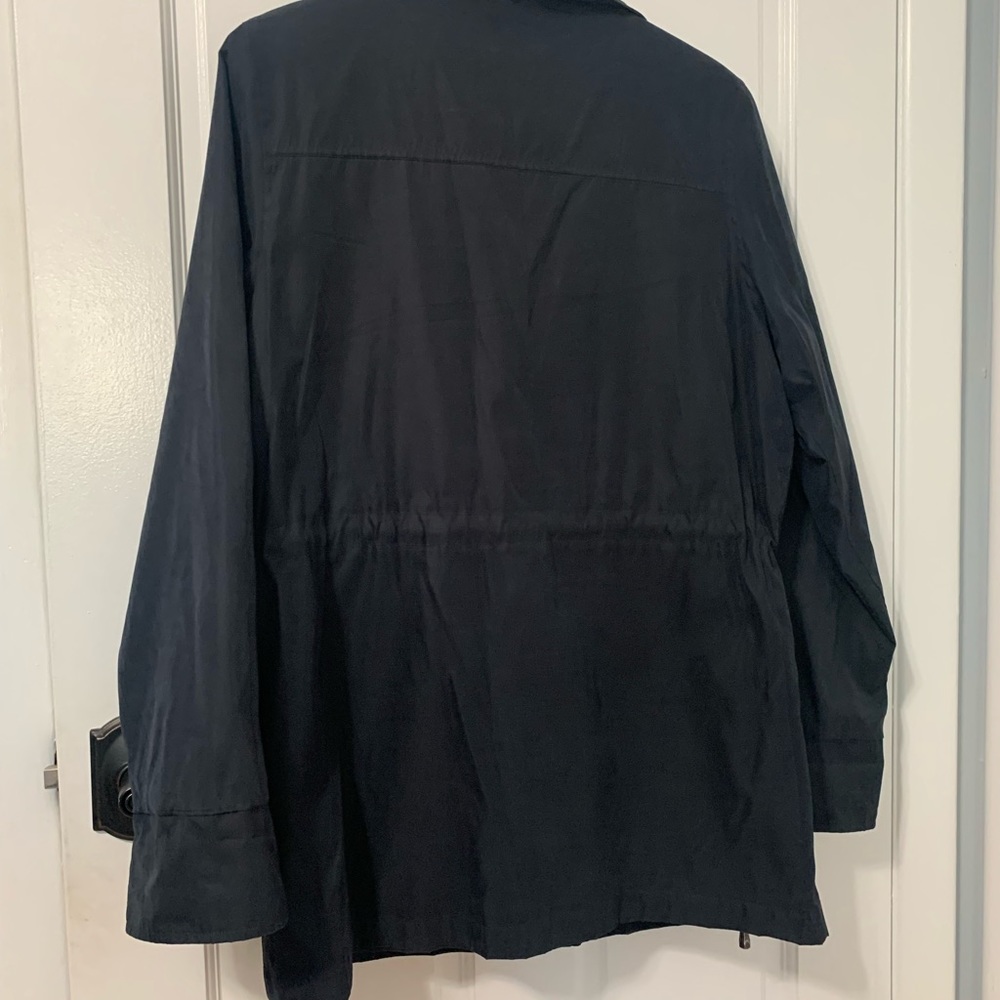 Basic Editions, Size Medium, Black, Windbreaker J… - image 8